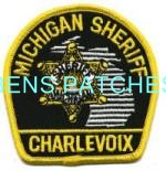MICHIGAN,A,CHARLEVOIX COUNTY SHERIFF HAT PATCH 1_wm